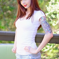 Busty tattooed redhead Ivy Snow-00
