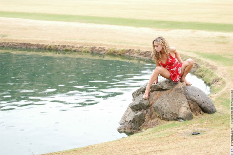 Danielle Posing In Sexy Summer Dress-19