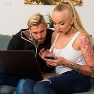 Busty Tattooed Kayla Green In Wild Action-02