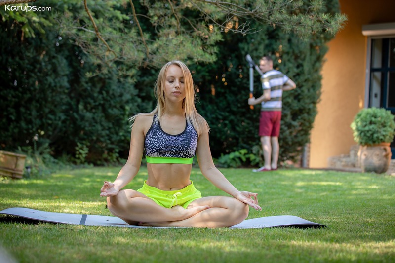 Yoga Turns Into Hot Sex Featuring Kira Thorn-00