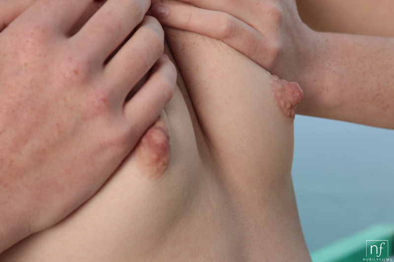 Elle Alexandra Having Fun On The Terrace-08