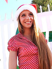 Skinny blonde teen Veronica teases huge black cock-01