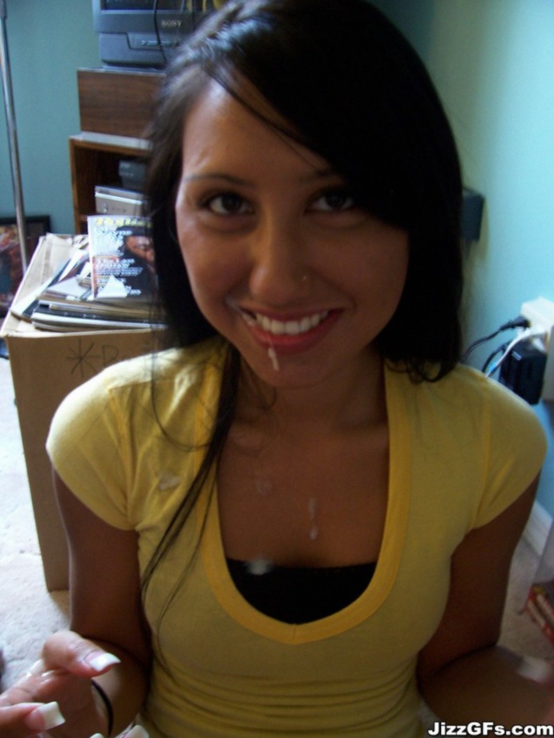 Hot sexy amateur jizzed-10